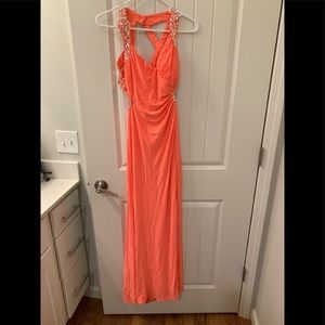 Coral Prom Dress